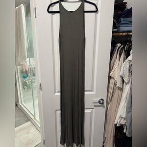 Soprano Green Ribbed  Dress